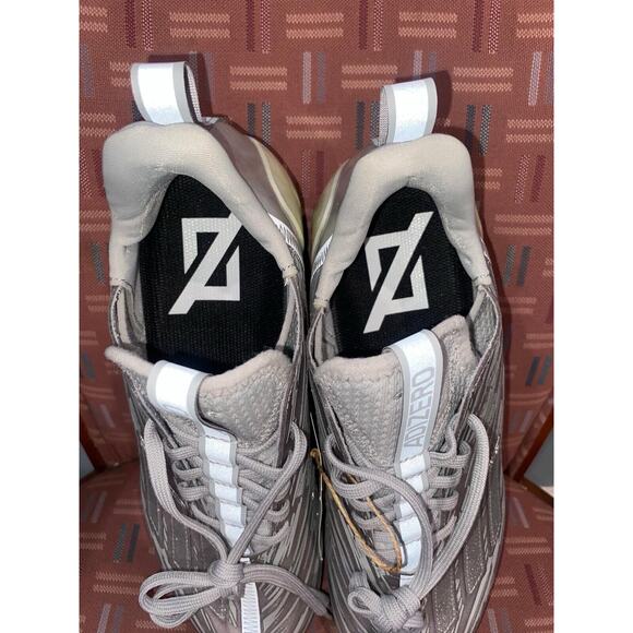 New Adidas Adizero Cleat Low Grey Silver Metallic - GX5414 Size 10 main image 5